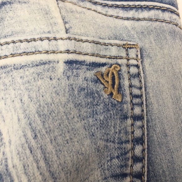 Girls biker blue jeans size 10 VIP Jeans - Picture 8 of 9